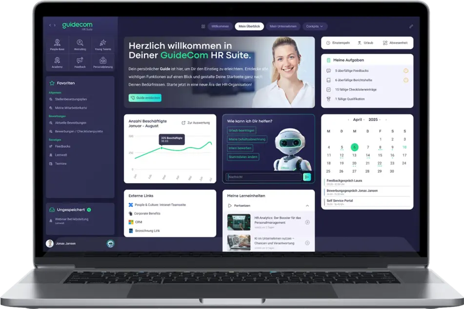 GuideCom HR Suite - Guideebene GuideCom HR Suite - Guideebene
